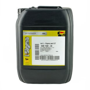 Agip eni i-Sigma perfomance E7 15W-40, 20л.