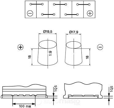 Автомобільний акумулятор BOSCH S5 A05 12V 60Ah 680A AGM (0092S5A050)