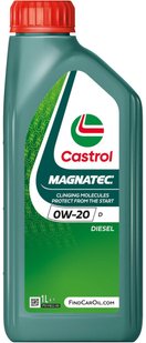 Castrol Magnatec 0W-20 D, 1л.