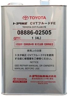 Toyota CVT Fluid FE, 4л.