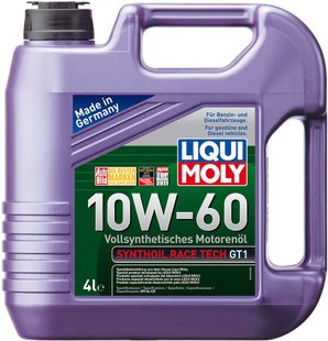 Liqui Moly Synthoil Race Tech GT1 10W-60, 4л