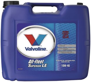 Valvoline All Fleet Superior LE 10W-40, 20л.