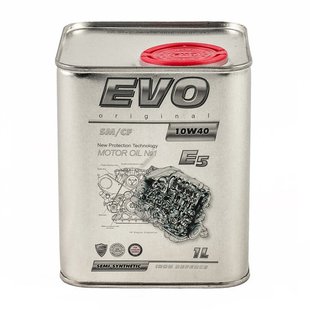 EVO E5 10W-40 SM/CF, 1л.